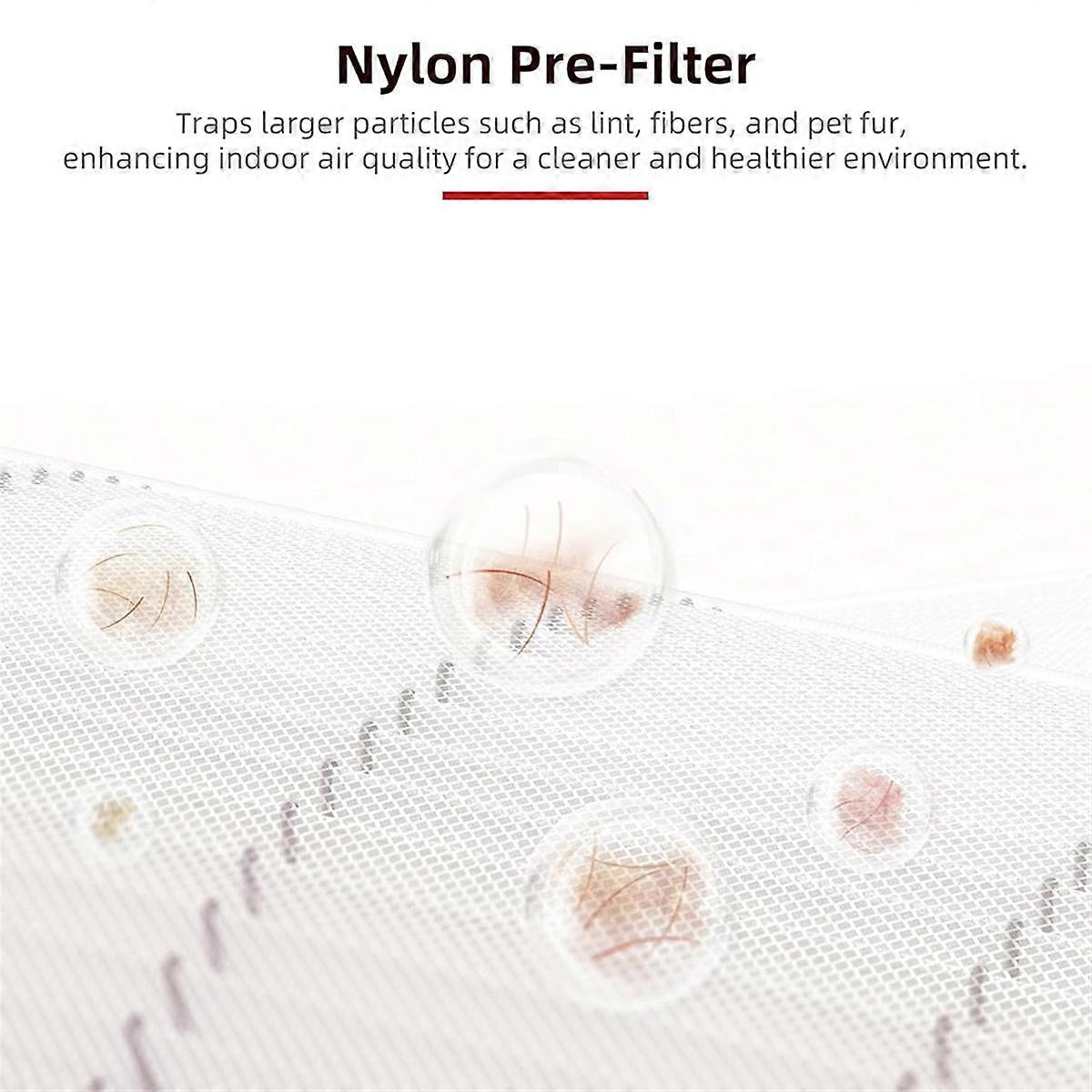 Air Purifier Replacement Filter for Core 300, Core 300S, 3-In-1 HEPA Filter, High Efficiency Activated Carbon