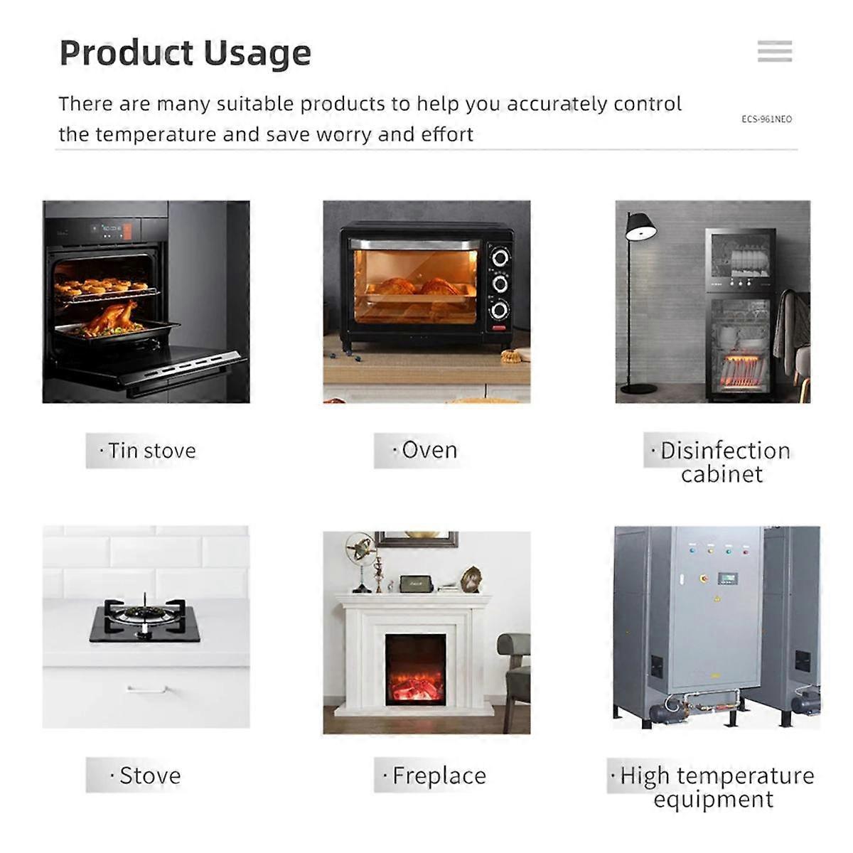 Digital Thermostat Hygrostat Temperature Humidity Controller DC12-24V Regulator Heating Cooling Control ECS-961NEO