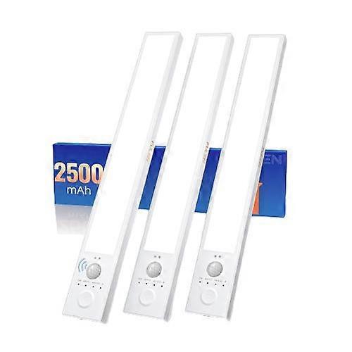 Paquet de 3 luminaires d’armoire rechargeables USB