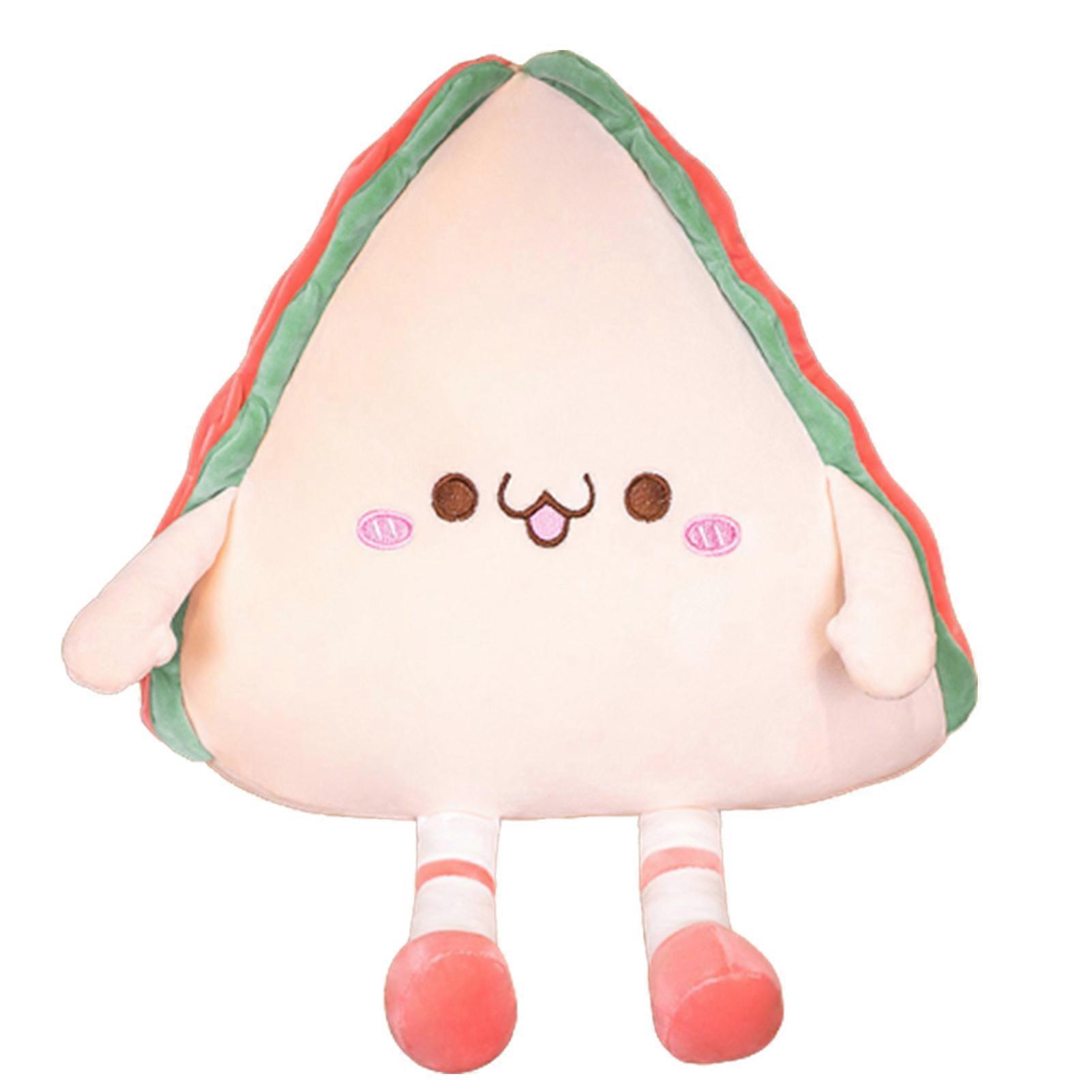 Cute Hamburger Throw Pillows Soft and Comfortable Fabic Plush Toy for Toddlers Children