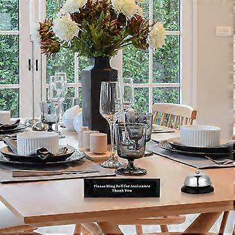 Classic Table Call Bell – Kitchen Dining Desk Counter Reception Bell, UK Seller