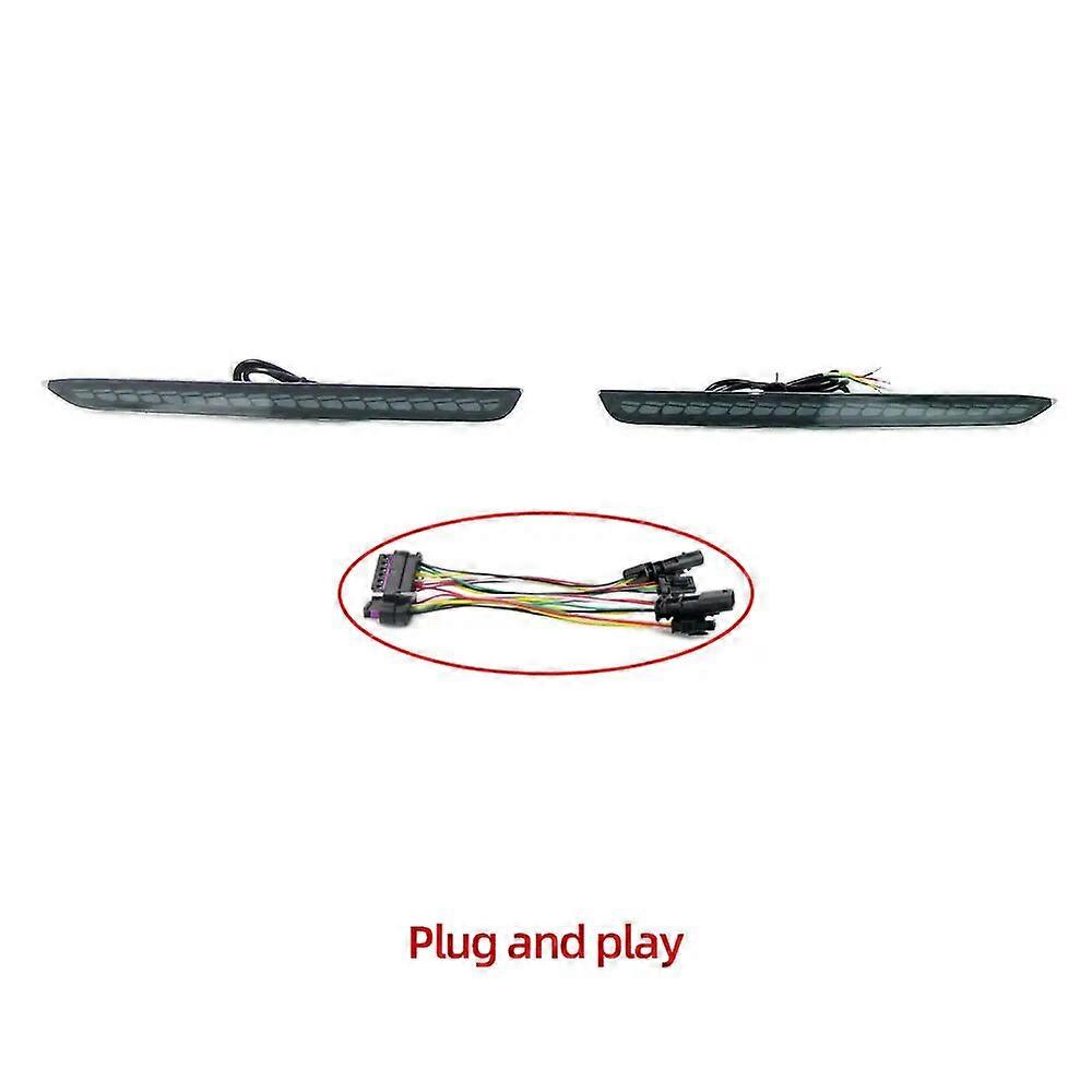 Car LED Rear Bumper Lamps For Cadillac CT-5 2019-2023 Brake Light Turn Signal Backup Reflector Lamp Taillights Fog lamp