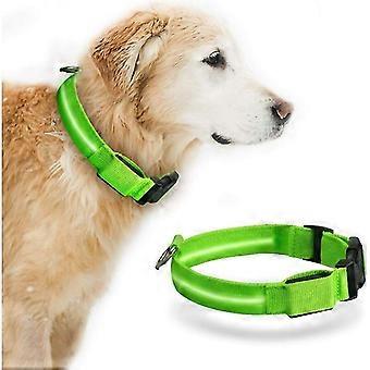 Led Dog Collar Usb Rechargeable Luminous Dog Collar With Flashing Collar Rechargeable And Waterproof Xl