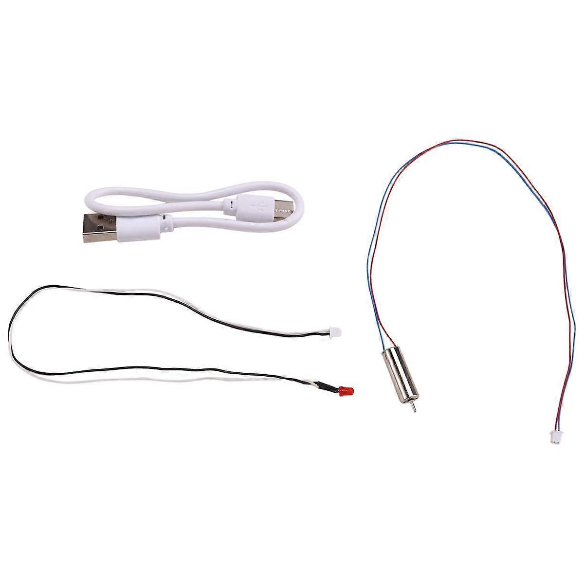 RC Toy Helicopter Upgrade C138 Tail Motor + Taillight +USB Cable for RC ERA C138 Bell 206 1:33 RC T