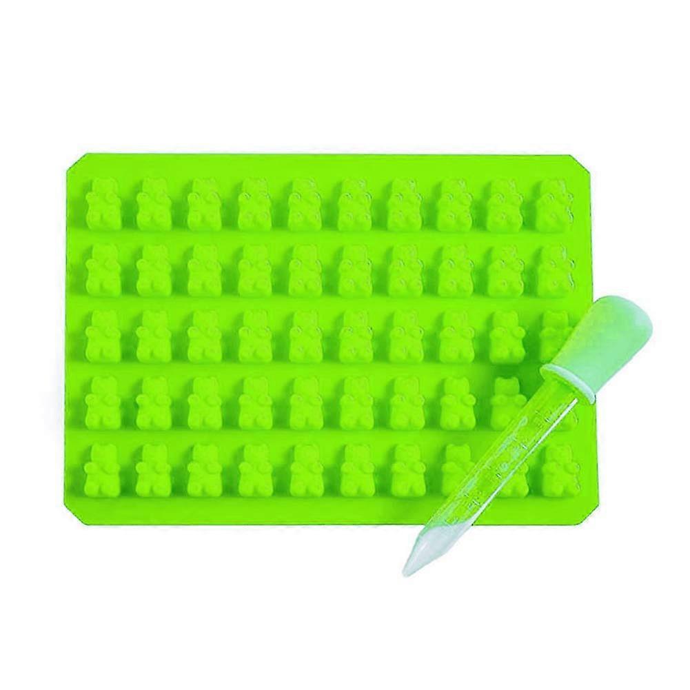 Creative Silicone Candy Molds and Ice Cube Trays, Gummy Bear Candy Molds