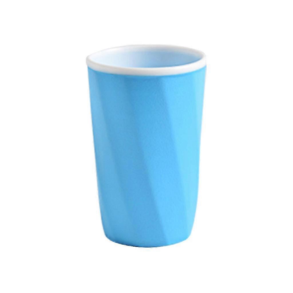 Bathroom Toothbrush Cup Toothpaste Holder Straw Cup Drinking Wash Gargle Cup
