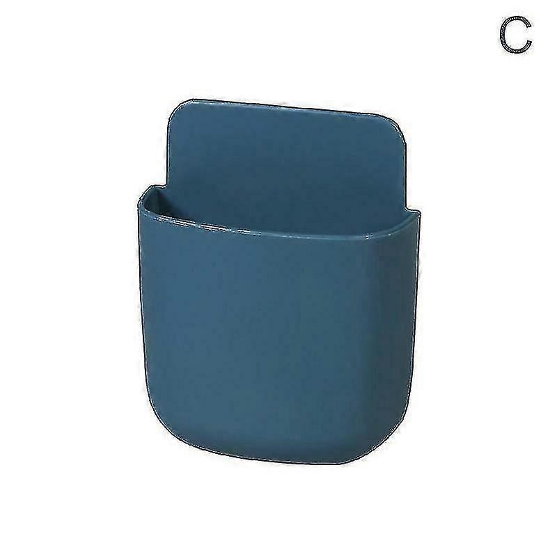 1pcs Punch Free Wall Mounted Storage Box Air Conditioner Remote Control