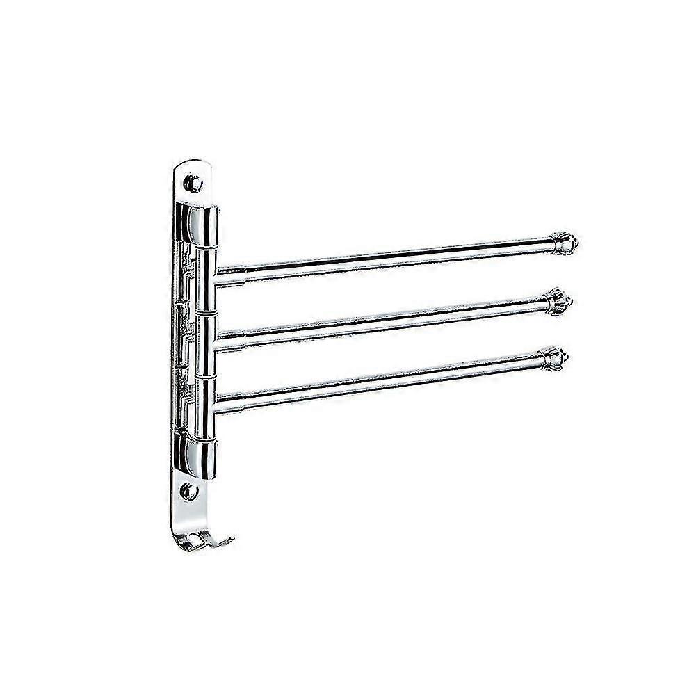 Bathroom Towel Rack, Wall-mounted Towel Bar For Bathroom Organizer-e