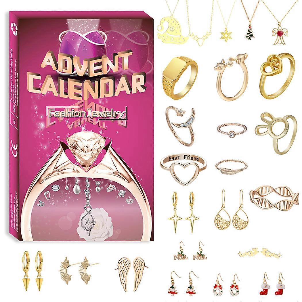 Sieraden adventskalender voor dames