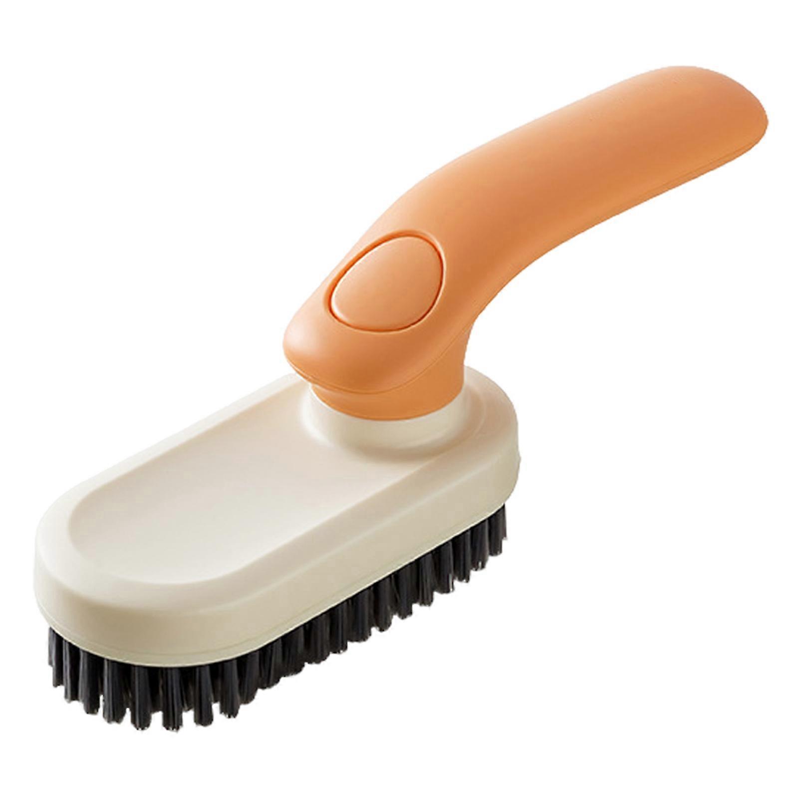 Foldable Laundry Brush with Ergonomic Handle Rotating Soft Bristle Kitchen Scrubbing Brush Versatile Cleaning Tool