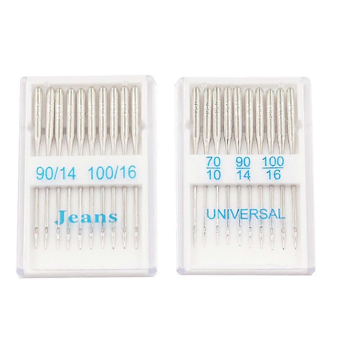 Sewing Machine Needles Jeans Universal Regular Point Sewing Needles Ball Point for Home Sewing Mach