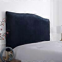 Elastic headboard cover for headboard -150 cm - for headboard 140-170 cmNavy blue)