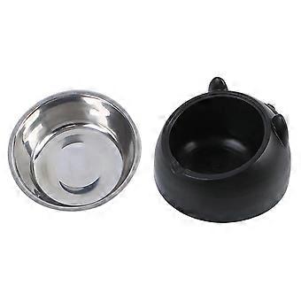 Stainless Steel Pet Food Water Bowl Detachable Non-Slip Cartoon Shape for Dogs and Cats