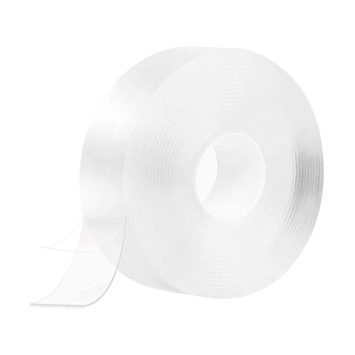 Double Sided Tape , Removable & Reusable Double Transparent Tape For Walls, Carpet