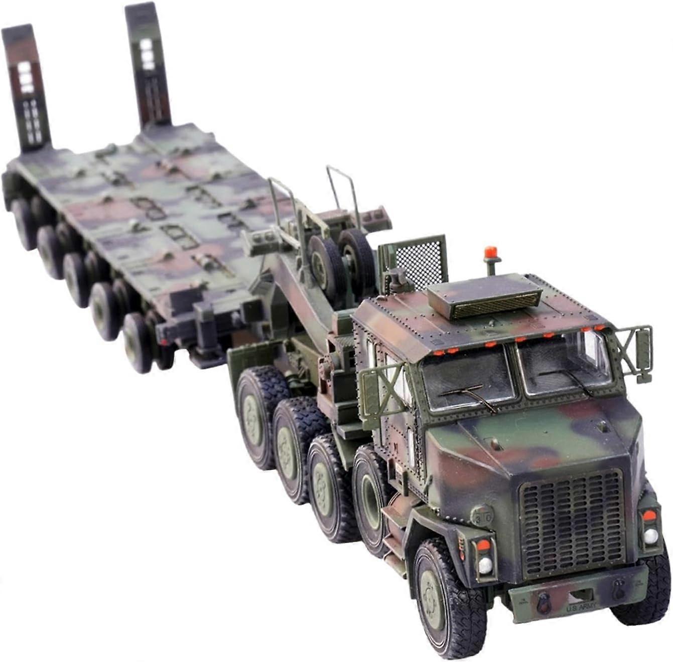 1/72 Scale Heavy Equipment Transporter Model for Kids