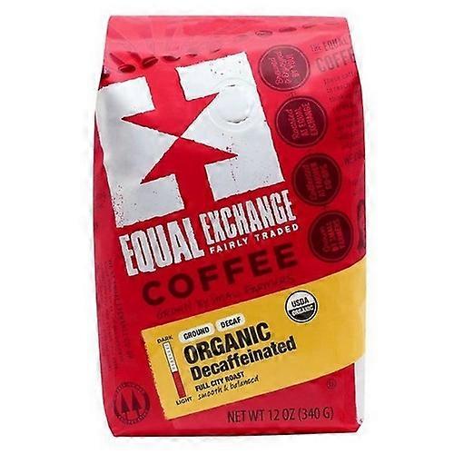Equal Exchange Organic Decaffeinated Coffee ,12 Oz