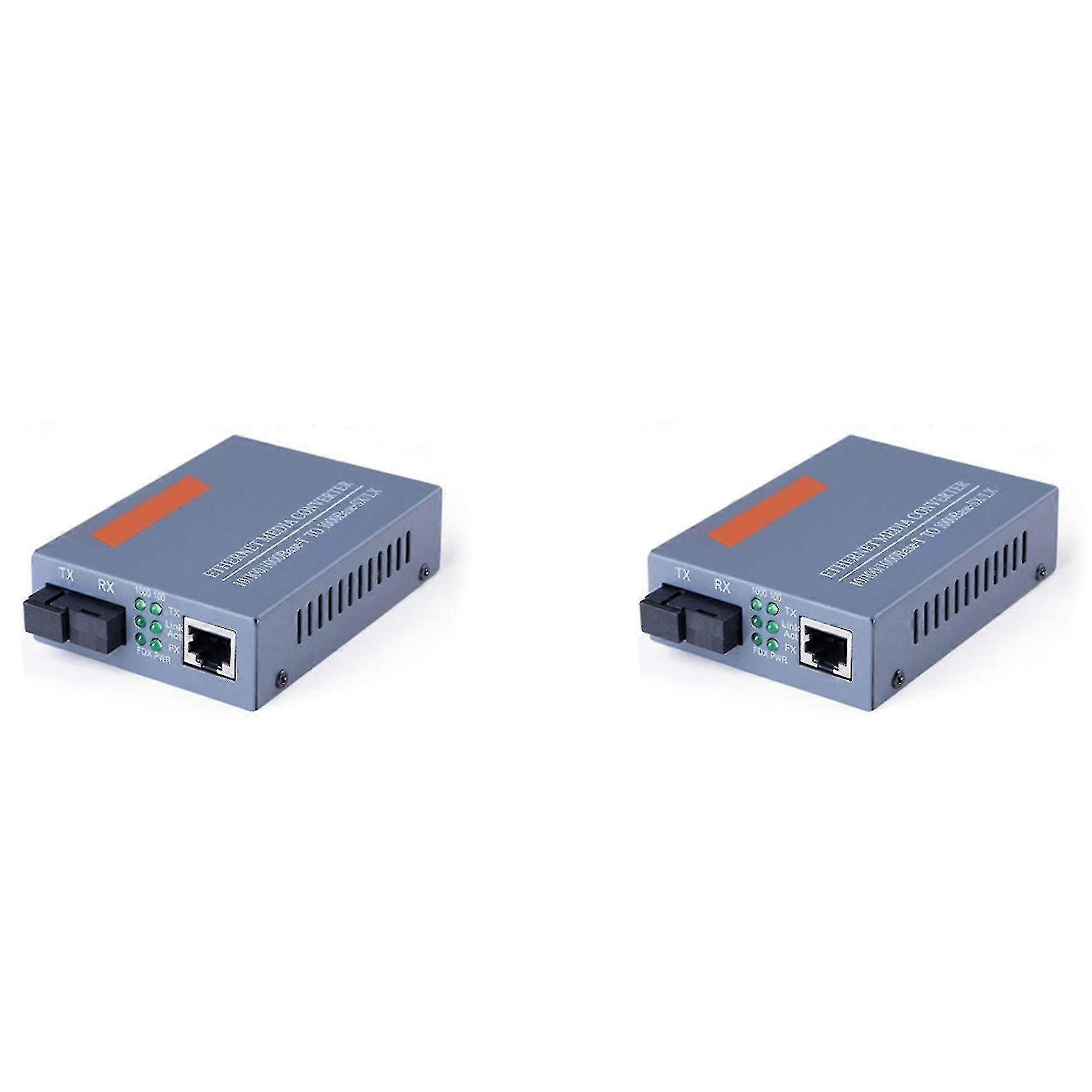 2x جيجابت الألياف البصرية محول الوسائط -GS-03 1000 ميجابت في الثانية منفذ ألياف واحد العرض الخارجي ، منفذ B