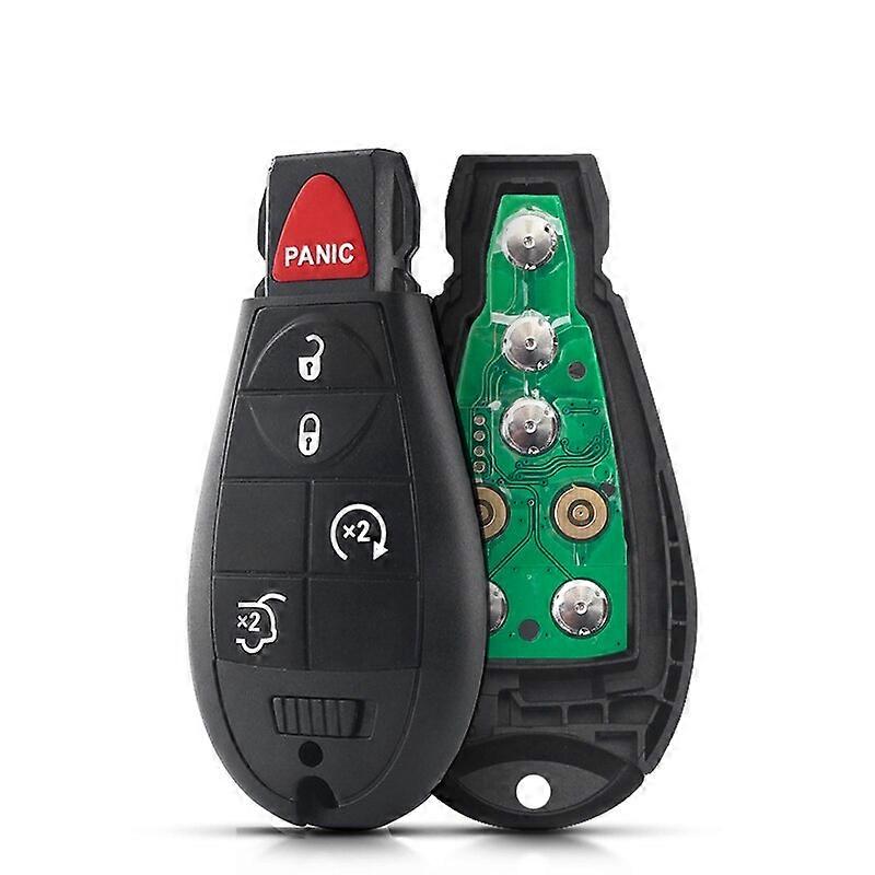 Remote Car Key For Dodge Grand Caravan Journey 2008 2009 2010 2011 2012 2013 2014 M3N5WY783X 433Mhz ID46 Chip 5 Button Key Blanks