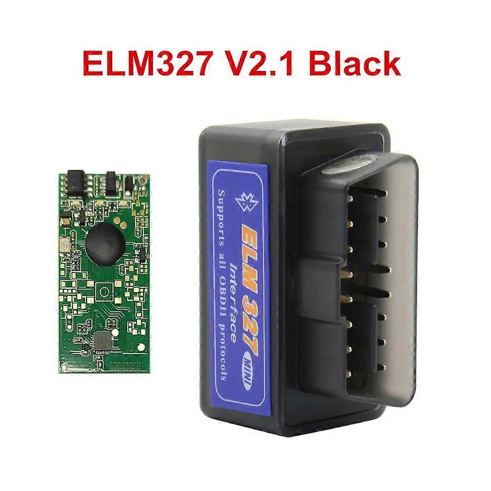 ELM327 V1.5 Bluetooth With PIC18F25K80 Chip OBD2 OBD II Diagnostic Scanner for Android/ PC Support OBD2 Protocols + ELM327 V2.1