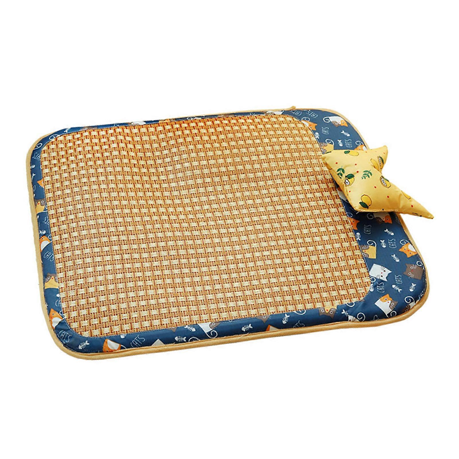 Dog Cooling Mat Breathable Comfortable Bite Resistant for Summer