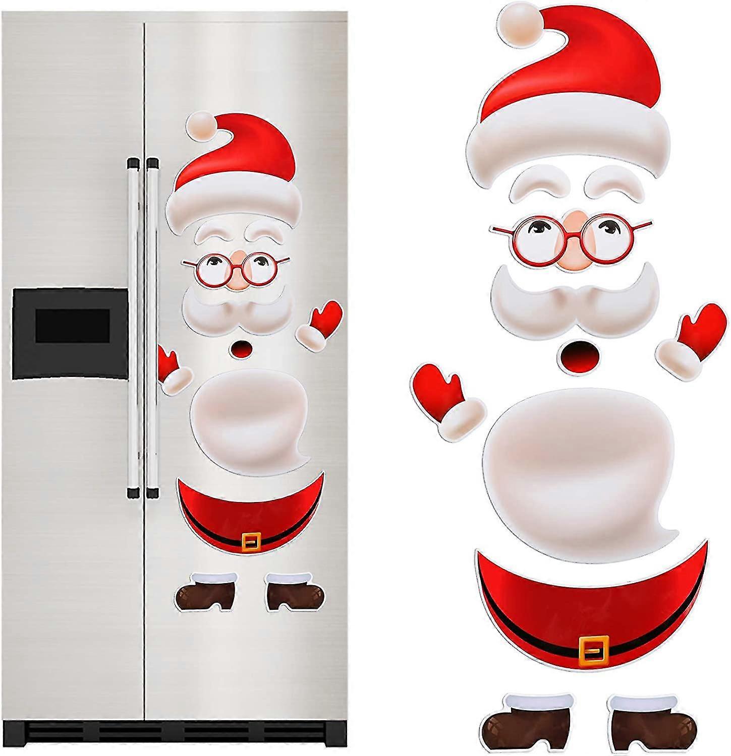 Santa Claus refrigerator magnet sticker