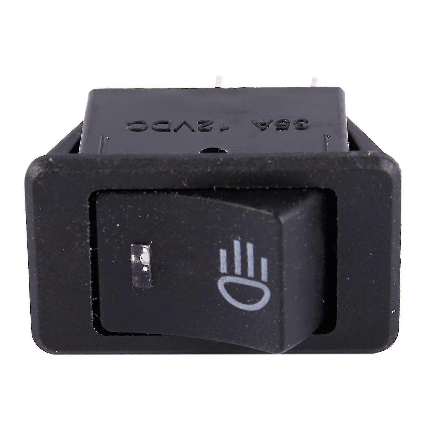 12v 35a Vehicle Car Boat Fog Light Led Rocker Switch On-off Dash Dashboard Blue
