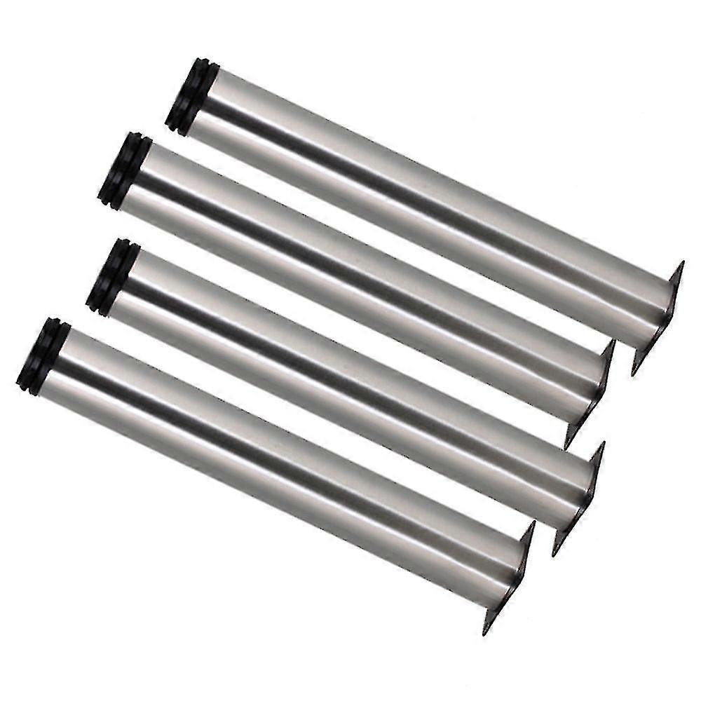 4pcs 50*350mm Stainless Steel Chair Table Adjustable Leg Foo - S