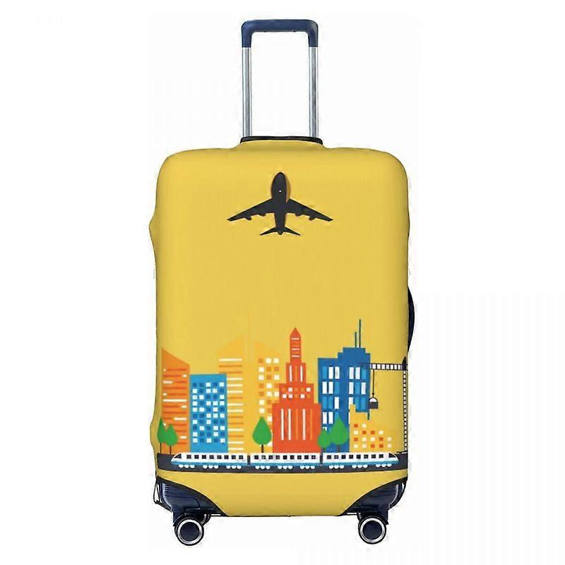 Fashion Pattern Suitcase Cover Flight Holiday Travel Elastic Luggage Case Protection