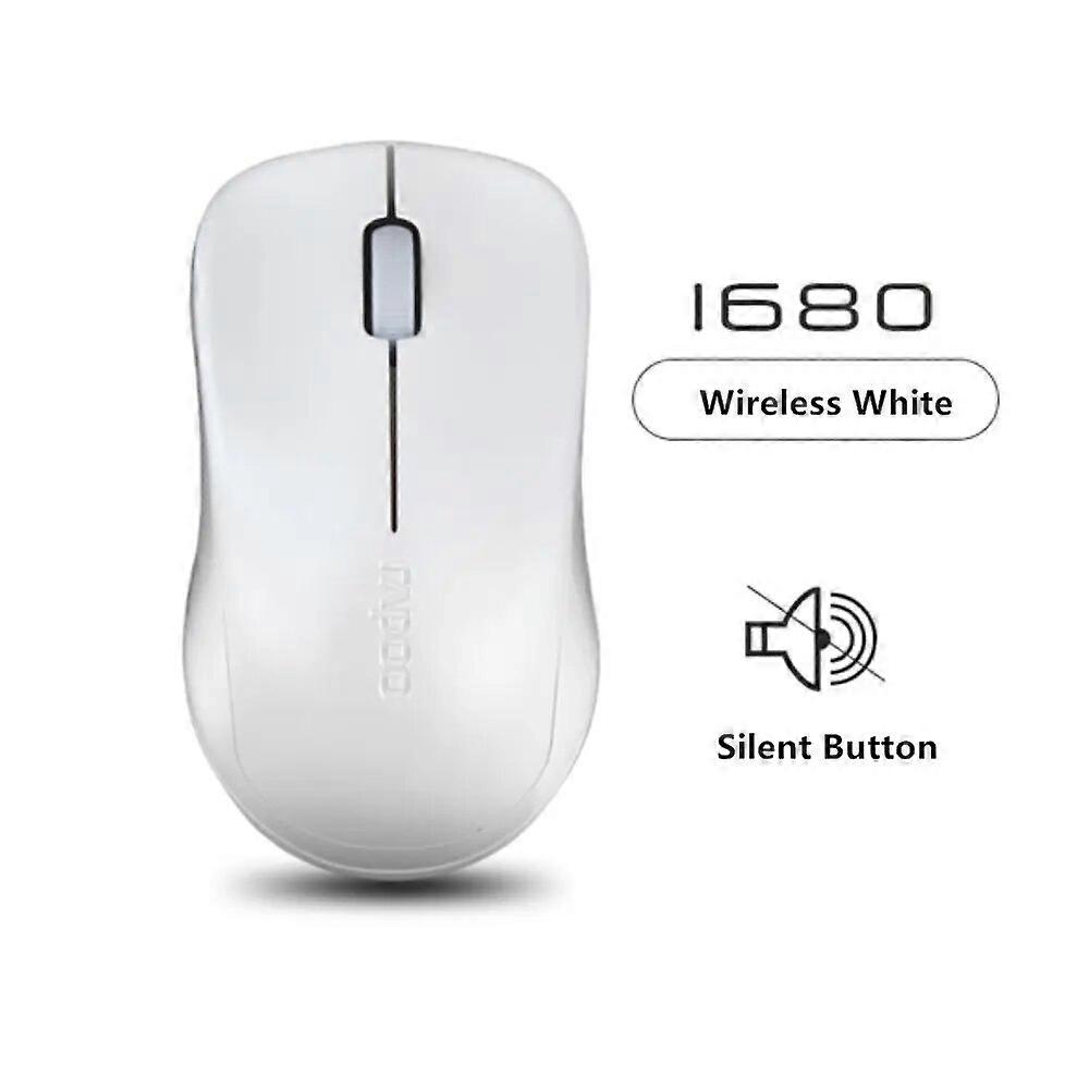 Rapoo 1680 2.4Ghz Wireless Optical Mouse Mute Silent Click Mini Noiseless Mice 1000 DPI for PC Laptop Computer Mouse gaming Mice & Trackballs