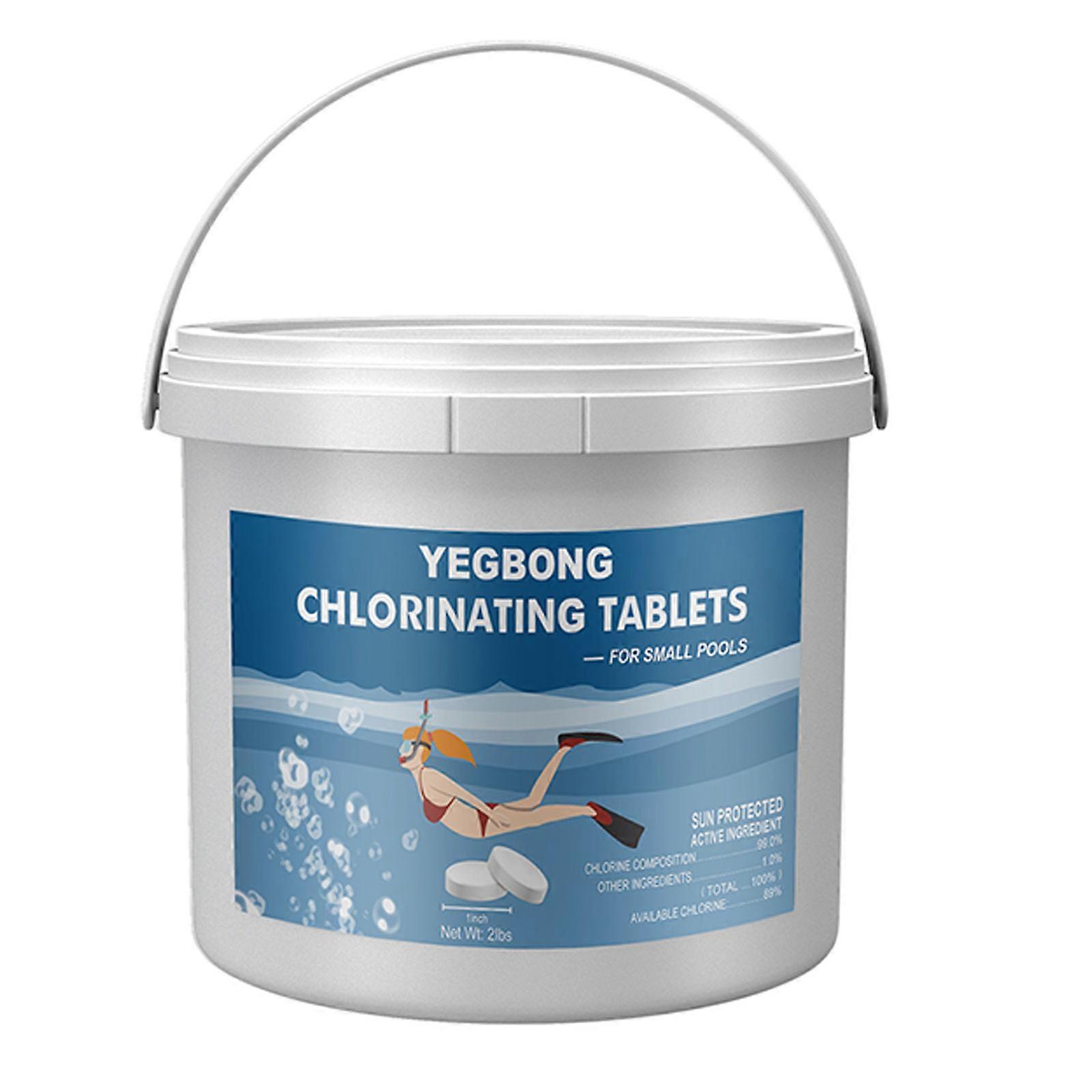 Chlorine Tablets Long Lasting Slow Dissolving for Swimming Pools and Spas