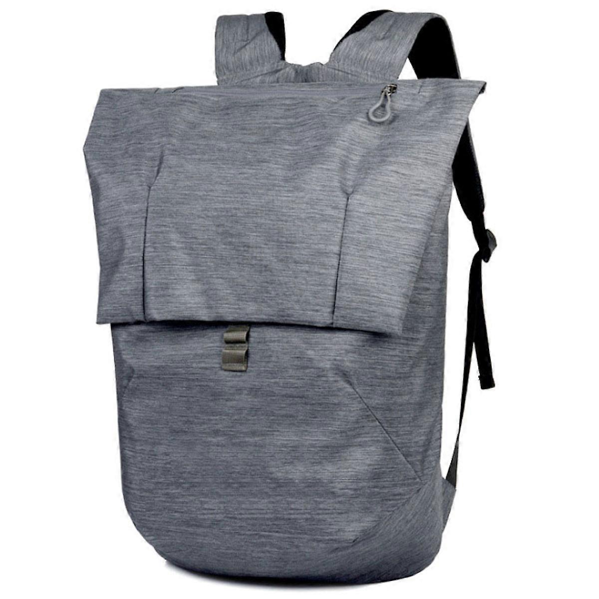 Concise Laptop Backpack Large Capacity Daypack Multi Layer School Bag for Man