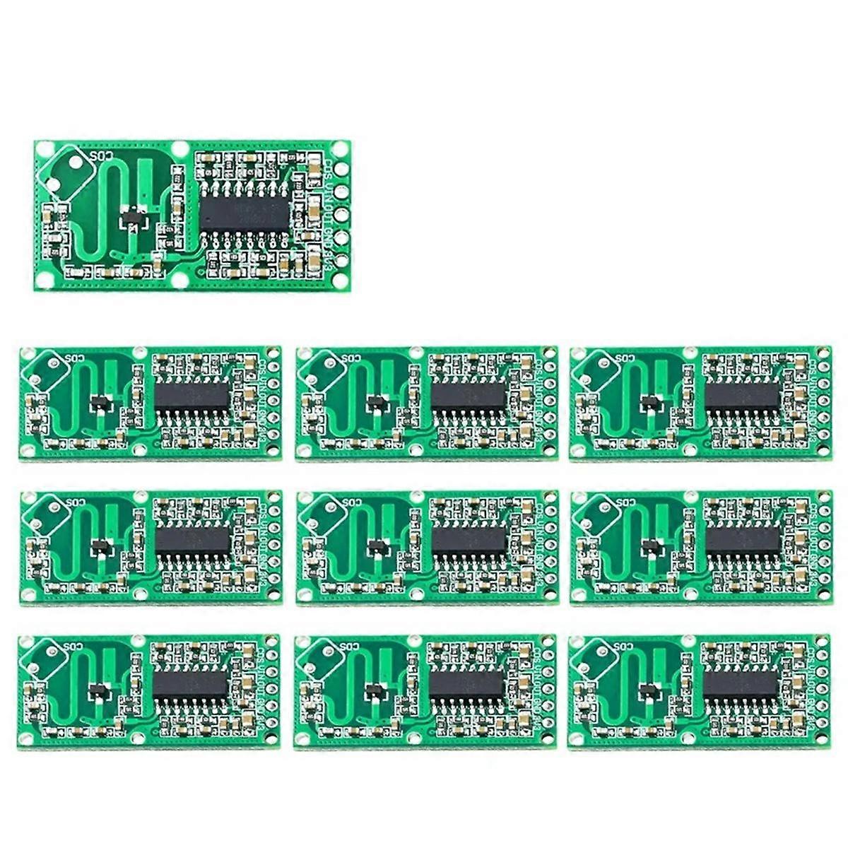 Module de capteur de mouvement radar à micro-ondes RCWL-0516, module intelligent à induction du corps humain, sortie 3,3 V 5-8 M