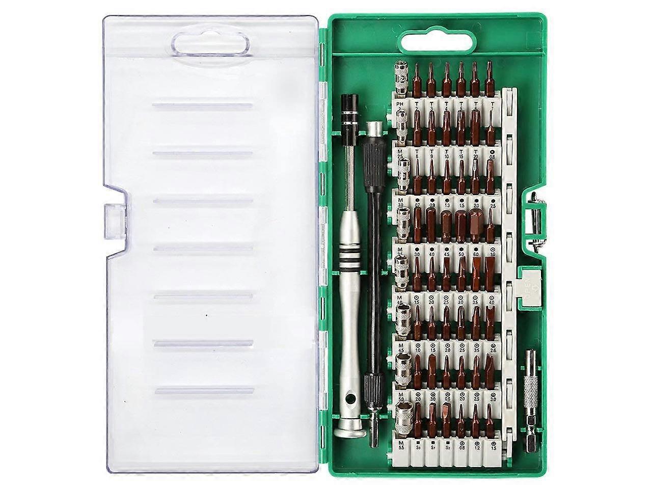 Precision Screwdriver Set 60 in 1 Magnetic Driver Kit with 56 Mini Multi Bit Sets Professional Repair Tool Kit for Iphone Ipad Macbook PC Laptop Table