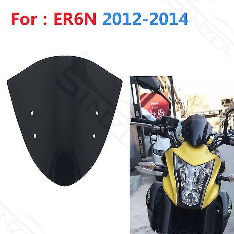 For Kawasaki ER-6N Ninja650 ER6N ER 6N Windshield WindScreen Wind Deflectors 2012 2013 2014