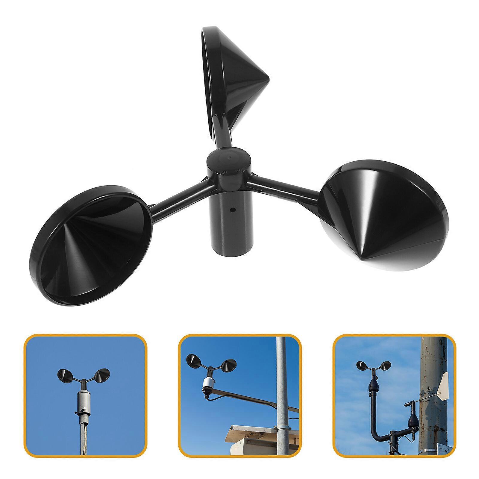 Anemometer Wind-Geschwindigkeits-Überwachungssensor Wind 3-Tassen-Windsensor Anemometer-Versorgung