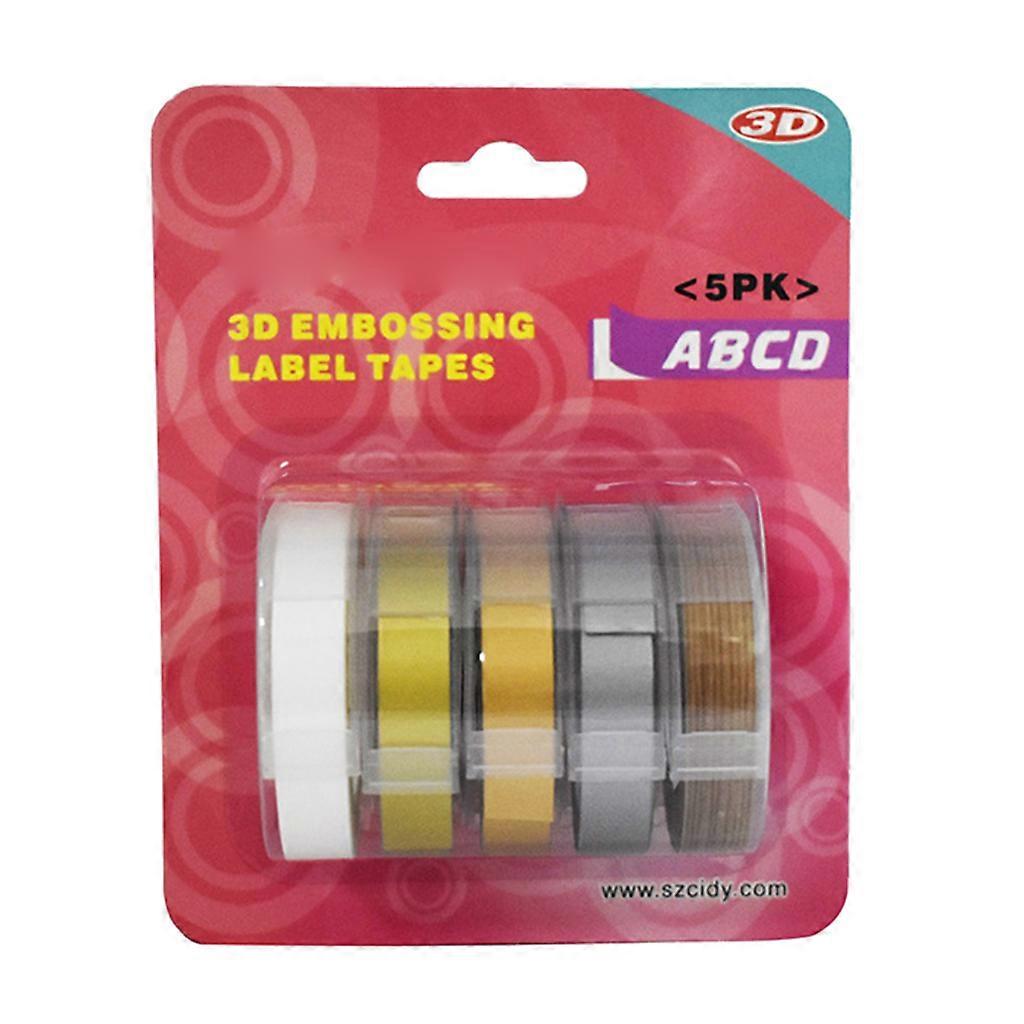 5 PCS 9mm x for 3m Label Tape Replacement for Majority Labellers