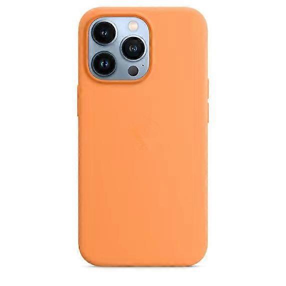 Silicone Case with MagSafe (for iPhone 13 Pro) - Orange