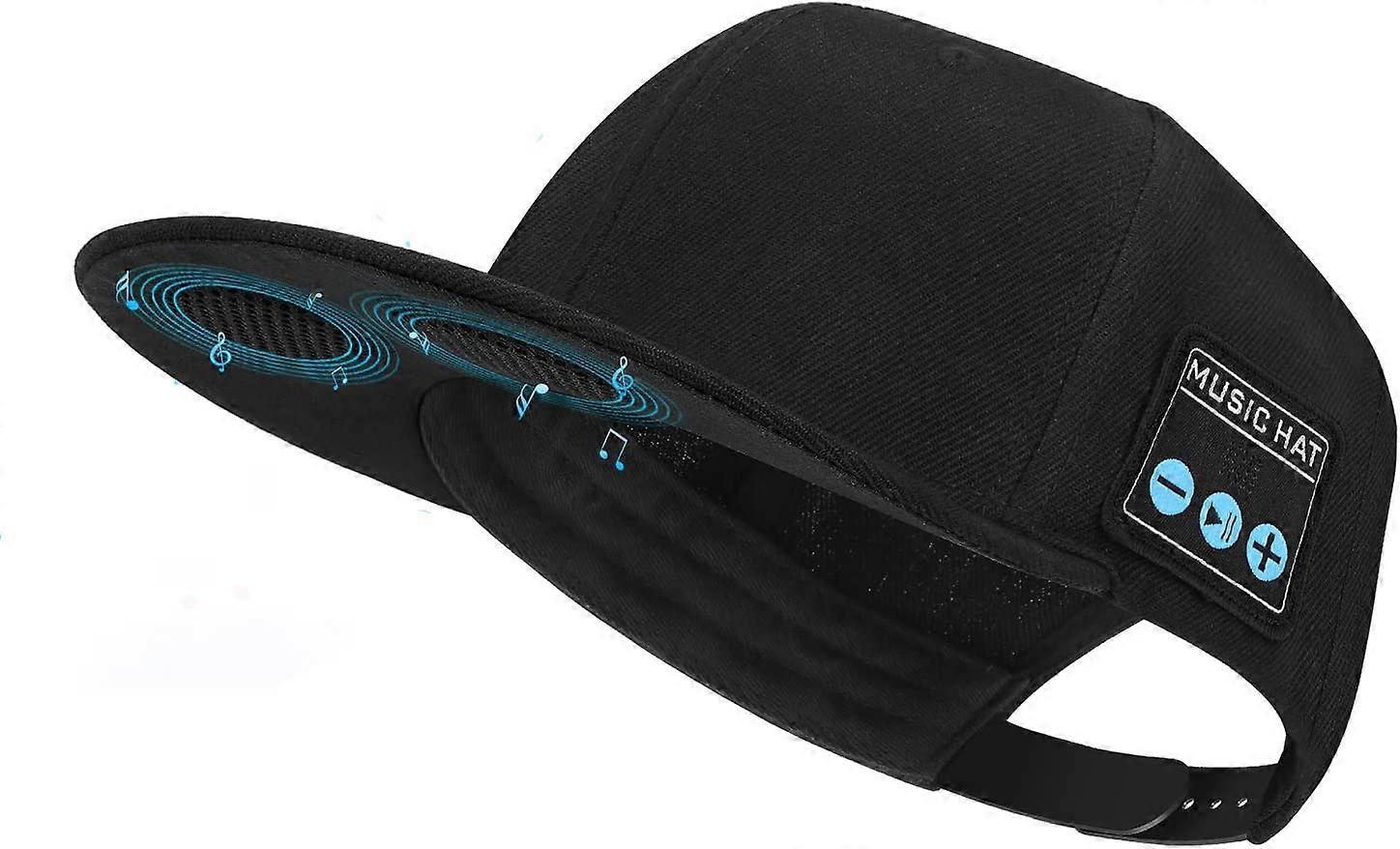 Hat with Bluetooth Speaker Adjustable Bluetooth Hat Wireless Smart Speakerphone Cap