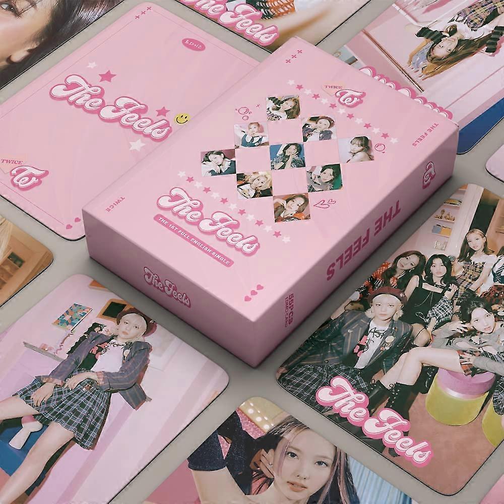 TWICE LOMO Card 110Pcs 2022 TWICE Formula of Love: O+T=<3 Card The