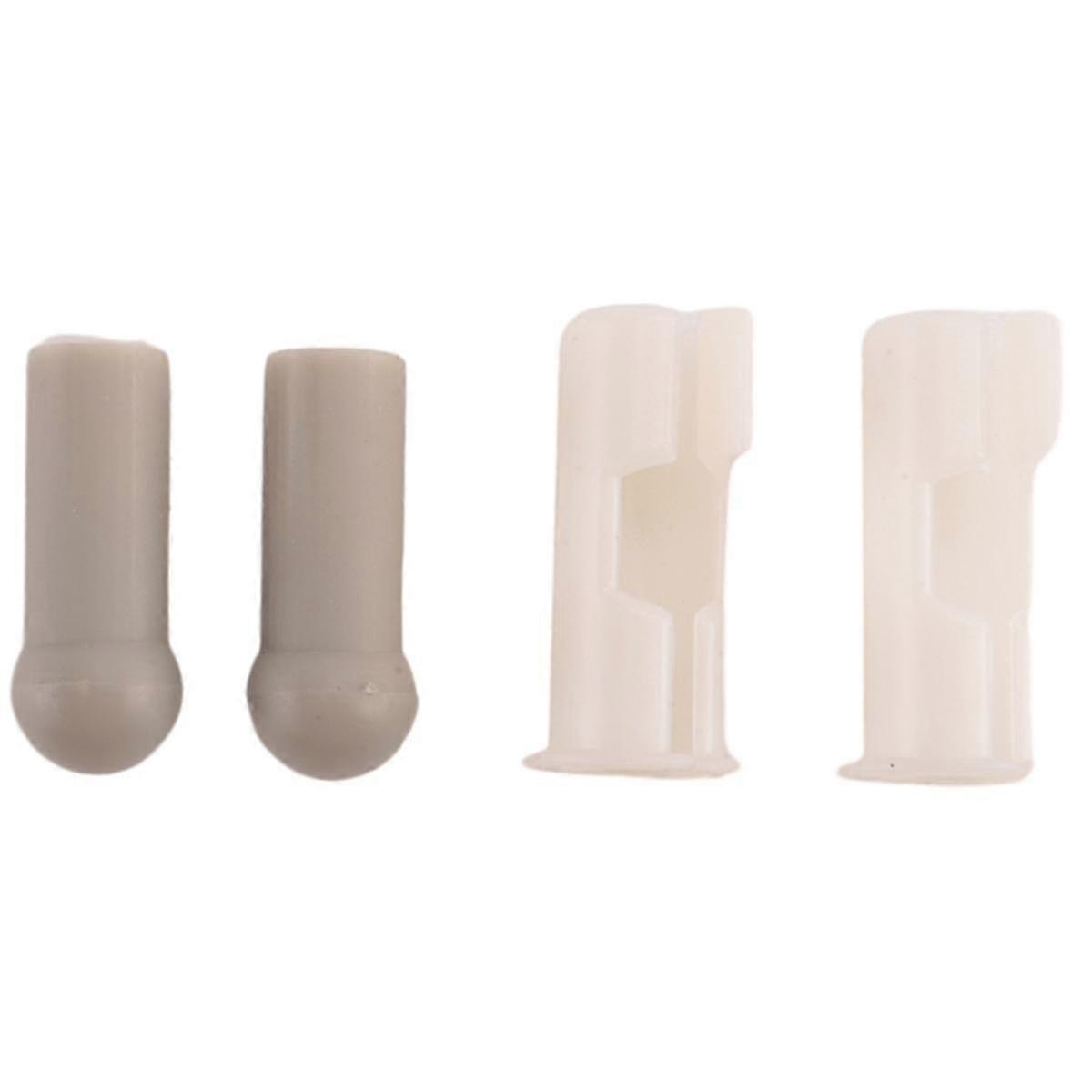For 1964-1981 Models Sun Visor Support End Rubber Tips and Plastic Bushings Kit Set