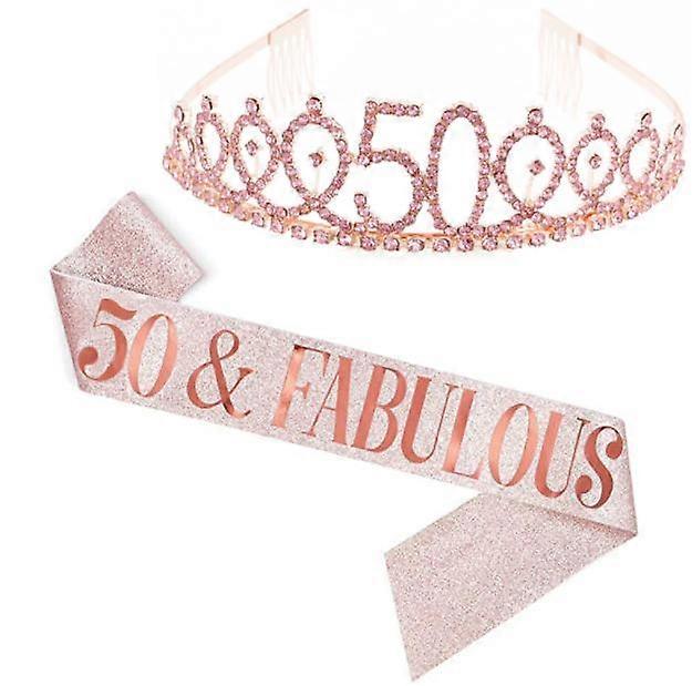 Sweet Birthday Tiara and Sash,Fabulous Sash and Crystal Tiara for girls