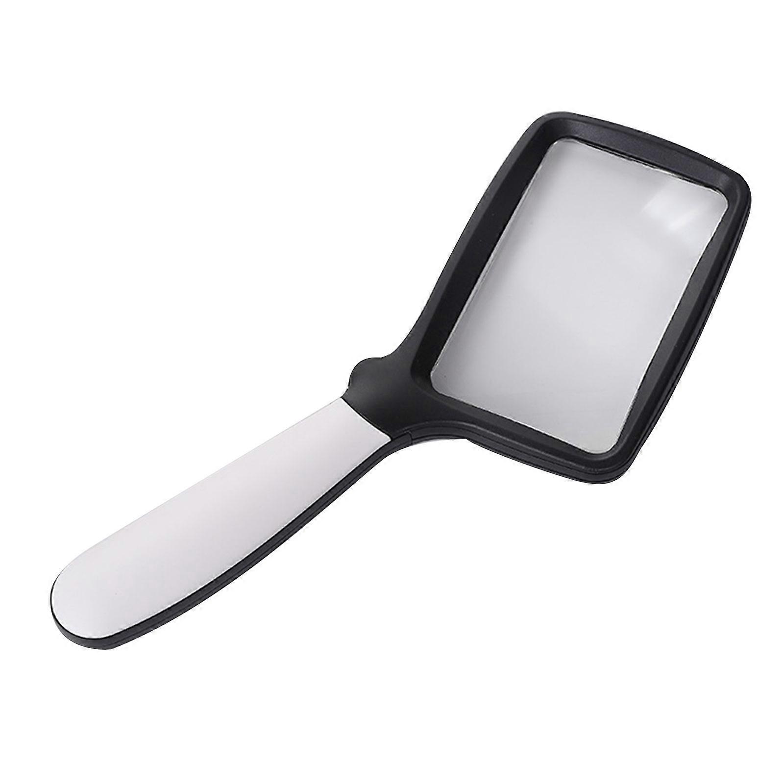 2X/3X LED Lighted Magnifold Power Rectangular Magnifier for Reading Inspection