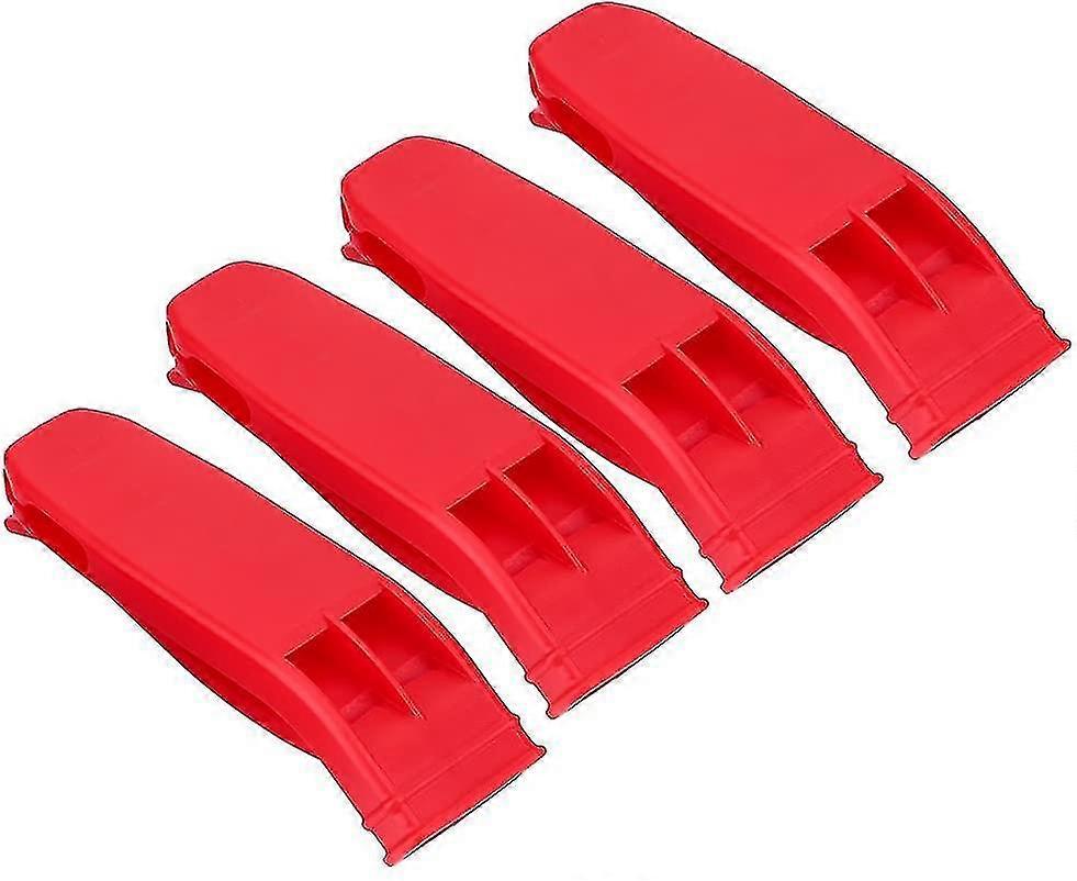 Emergency Survival Whistles, 4pcs Multi-function Double-frequency Sports Outdoor