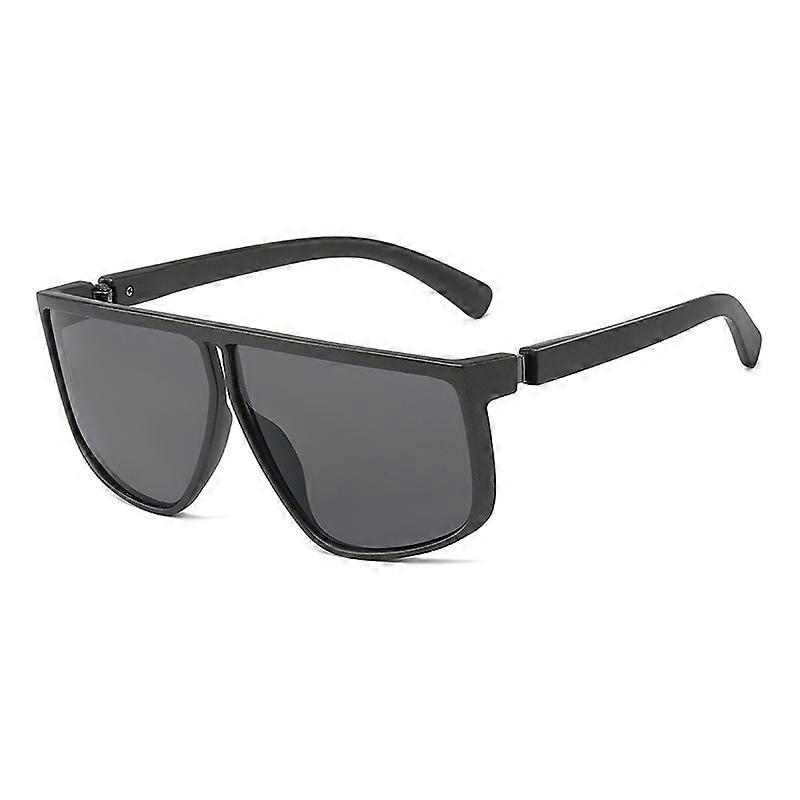 CRIXALIS Oversized Square Sunglasses For Men Marca Anti Glare Driving Sun Glasses Mulheres Moda Flat Top Óculos Masculino UV400