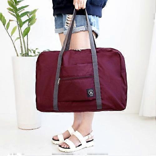 2023 חדש ניילון מתקפל תיק נסיעות יוניסקס קיבולת גדולה מזוודות תיק נשים תיקים עמידים למים גברים תיקי נסיעות משלוח חינם
