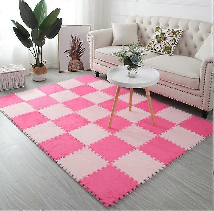10pcs Soft EVA Foam Mats Fluffy Area Rugs Protective Floor Tiles