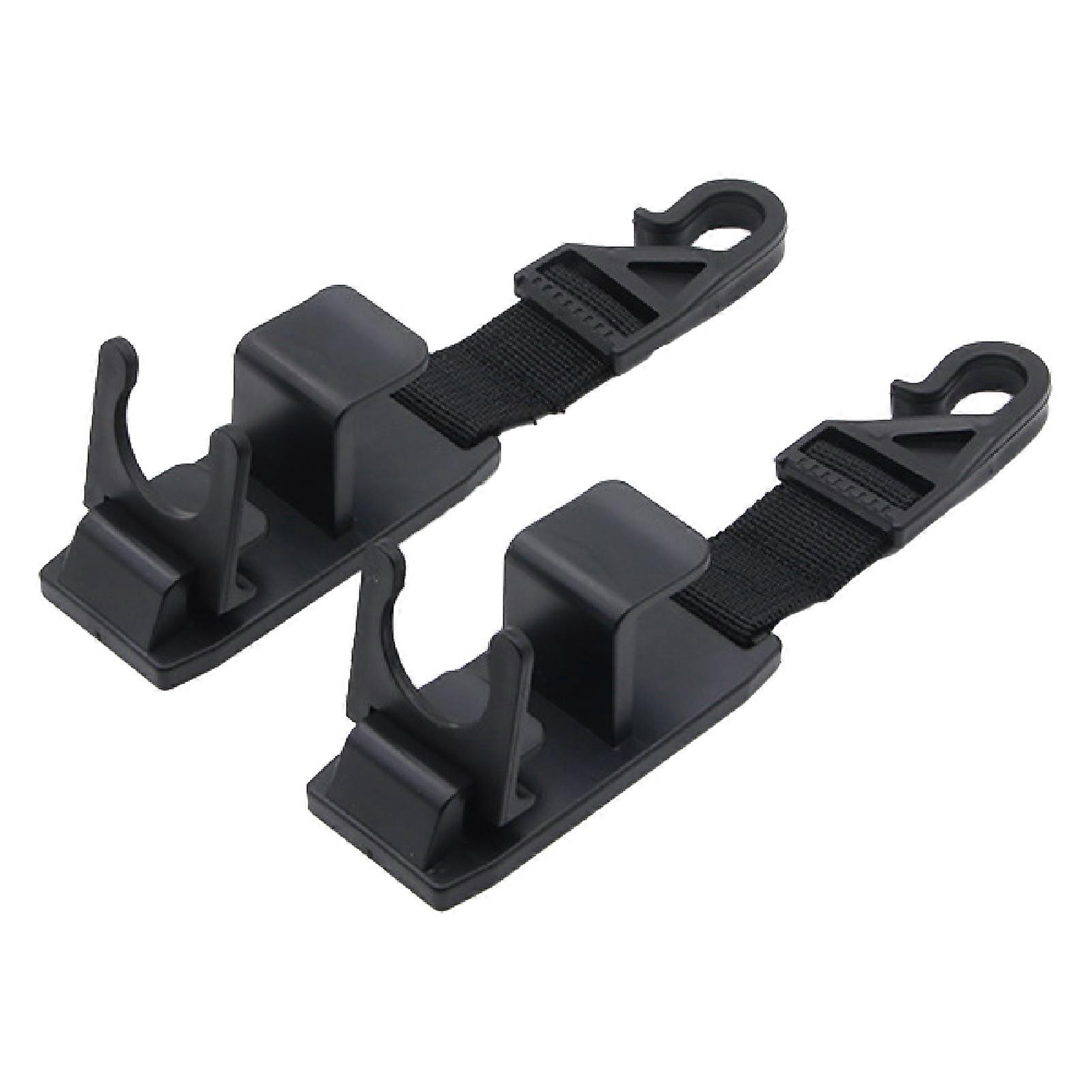2 Pcs SD-2510 Car Back Seat Hook Multifunctional Universal Plastic Space Saving Storage Hook for Shoulder Bag