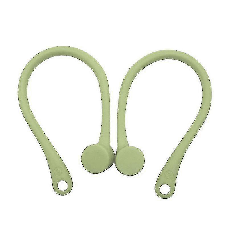 1pair Soft Silicone Anti Dropping Rope Strap Anti Lost Earhook Loop String For