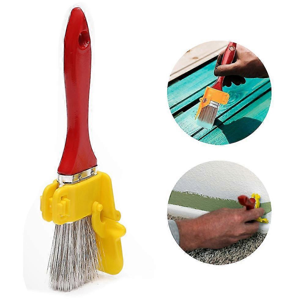 Paint Edger Tool Handheld Paint Roller Brush Kit Indoor Outdoor For Wall Ceiling