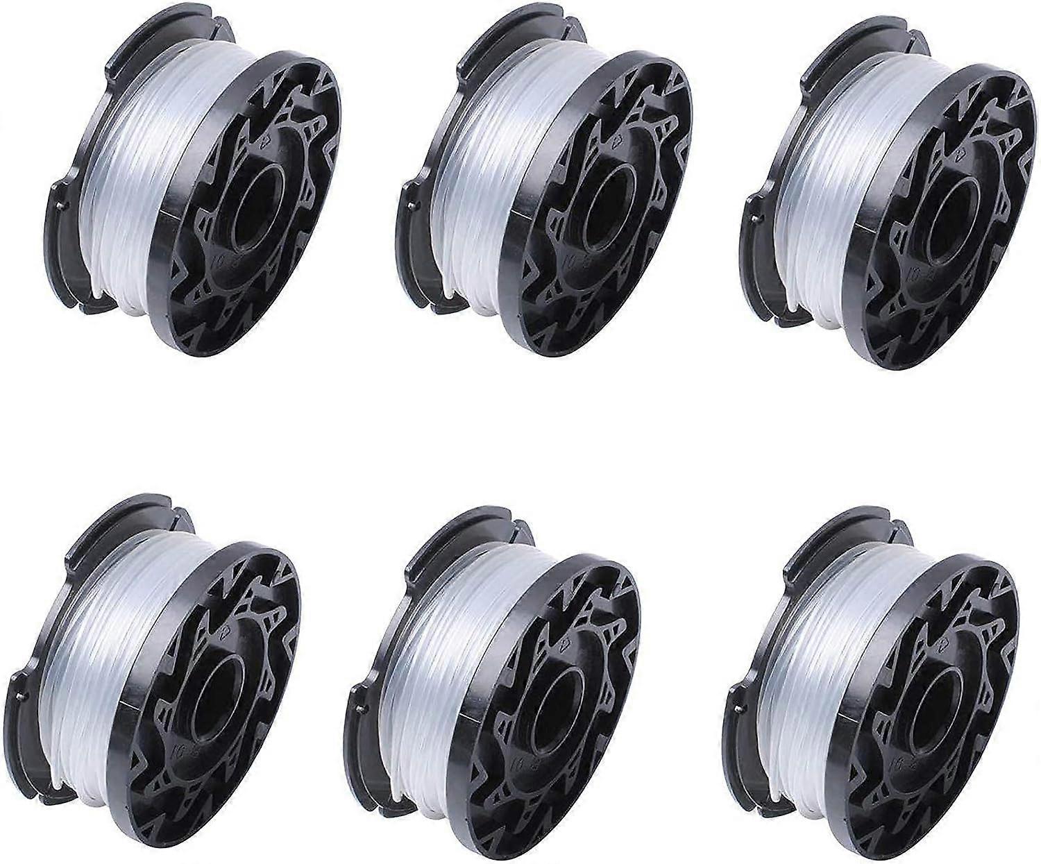 Trimmer Spool A6481 A6485 Compatible with Black Decker Trimmer 6 Pack